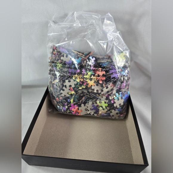 Rainbow Painted Roses 1000 Piece Jigsaw Puzzle Gift Craft Flowers New - Picture 11 of 11